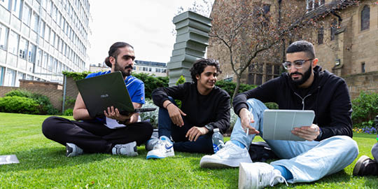 group of Pathway students