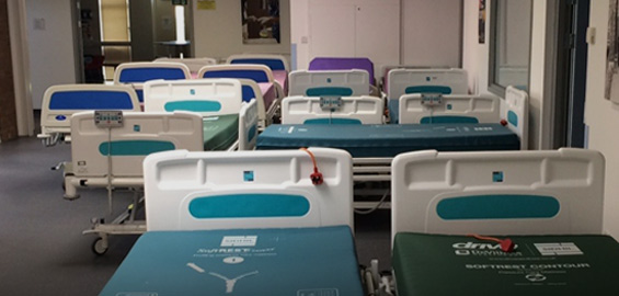 a close up of an office desk