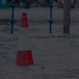 a close up of a street