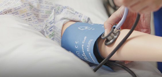 a person sitting on a bed