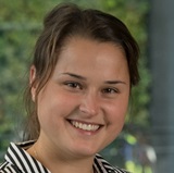 Student recipient Zaneta