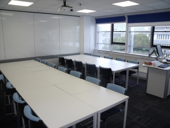 Caption: Teaching Rooms After