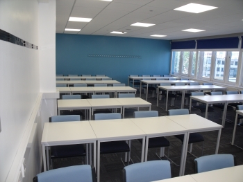 Caption: Teaching Rooms After