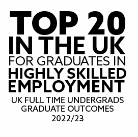 Top 20 in the uk for graduates in highly skilled employment