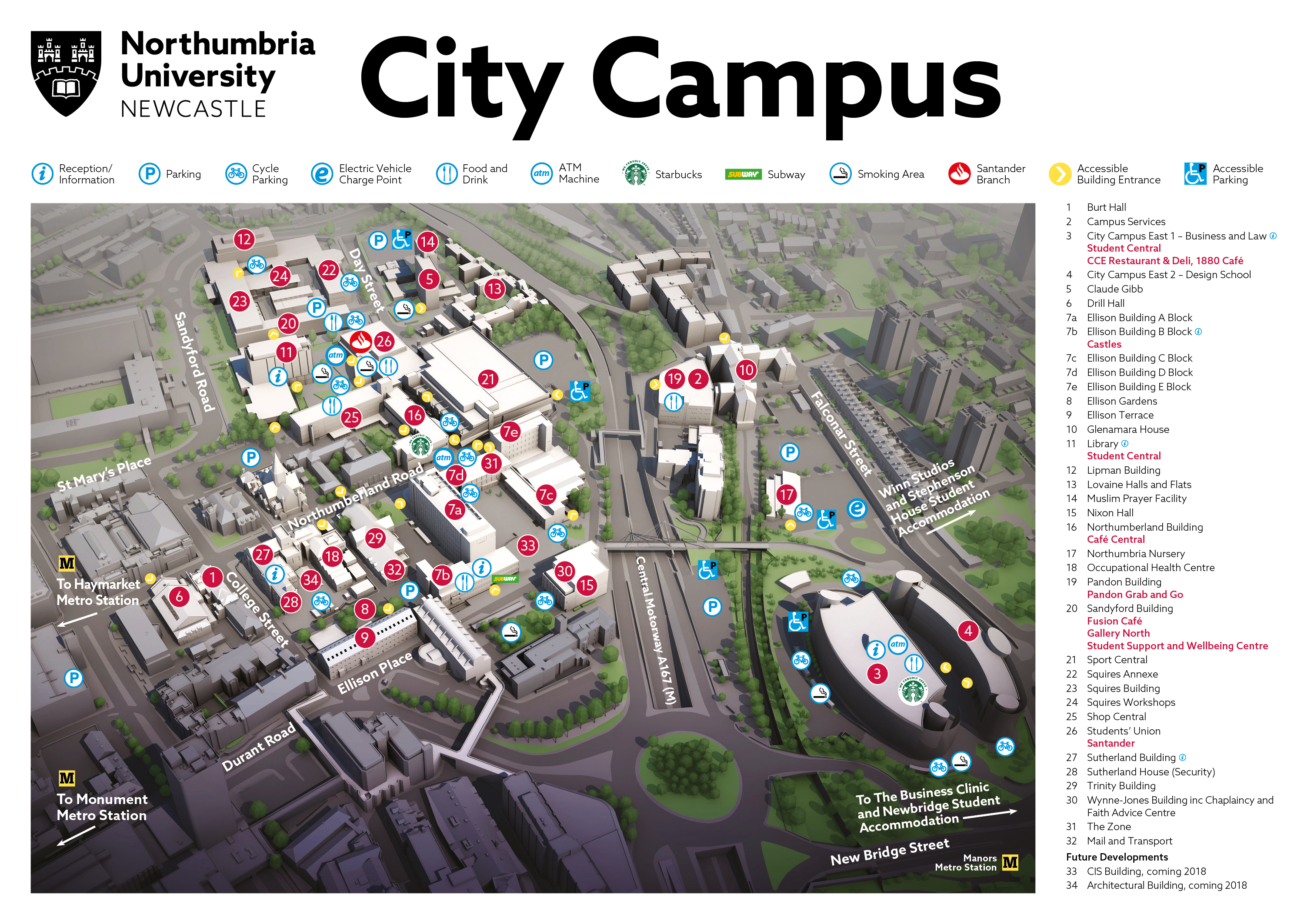 Northumbria University Campus Map University Forum for Human Resource Development Annual Conference 2018