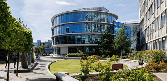 Exterior of the Computer and Information Sciences building on City Campus.