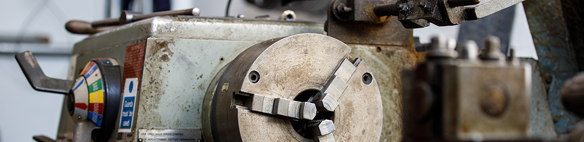 Close-up of a machine located in Block E of Ellison Building, City Campus.
