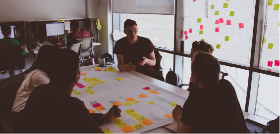 People Working Around Table