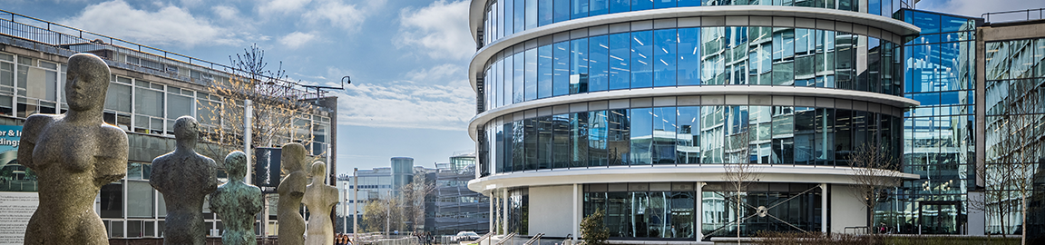 Exterior of Northumbria University's CIS building