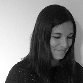 a woman looking at the camera