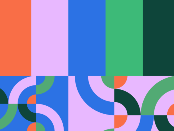 colourful shapes and patterns