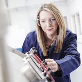 a woman smiling for the camera