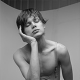 a young man taking a selfie