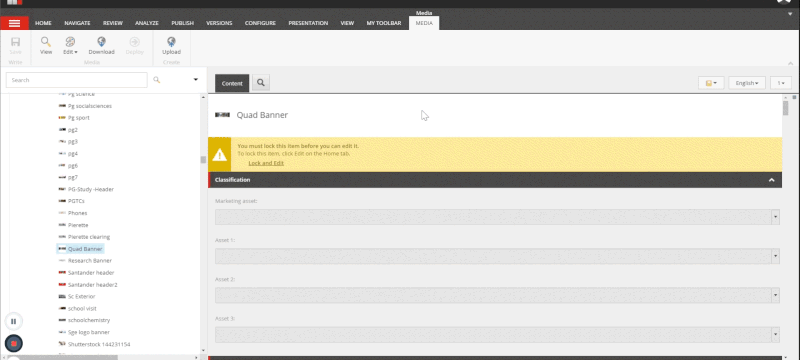 gif of downloading a media item