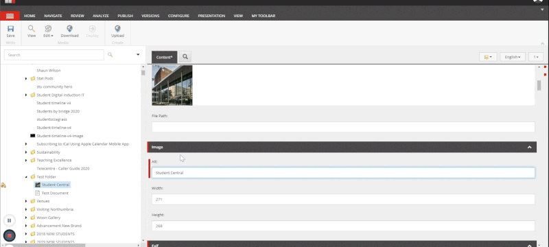 gif of how to save a media item
