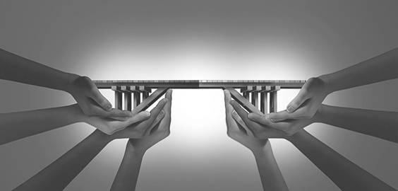 a woman sitting on a bench