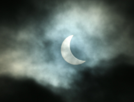 Eclipse - Young People Watching The Eclipse - Web