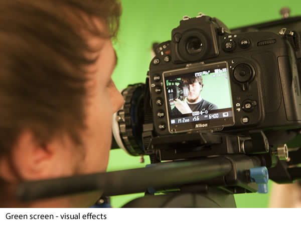 Computer Science Facilities Green Screen