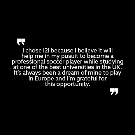 Black background and white text i2i quote