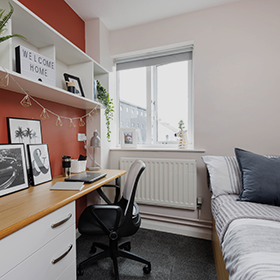 Interior of a room at Glenamara House.
