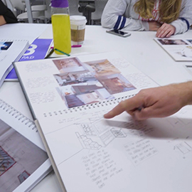 a person reading a book