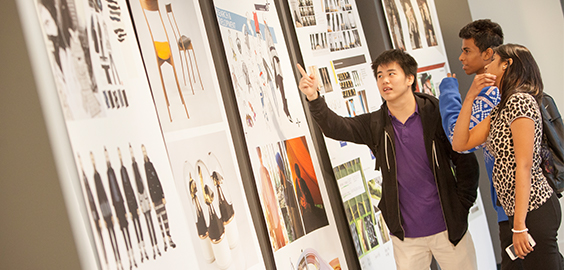 a man and a woman standing in a room