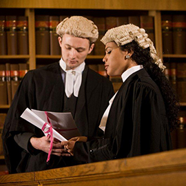 a group of people looking at each other