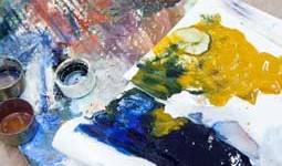 a close up of food on a table