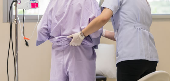 a man standing in a room