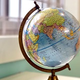 Photo of a globe