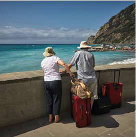 Image showing tourists on holiday