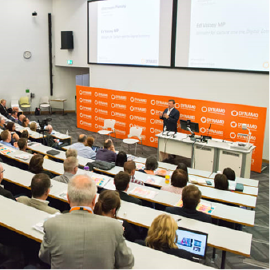 Dynamo 16 event at Northumbria’s City Campus. Credit: TyneSight Photographic Services