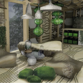 Image showing experimental biological house