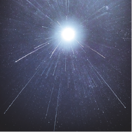 Abstract night sky image