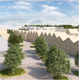 Photo: Design for Garden Village in Seaham. Credit: IDPartnership