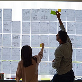 People brainstorming