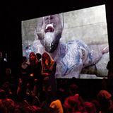 Photo showing art exhibition