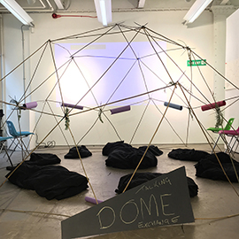 Image showing exhibition in the BxNU Institute