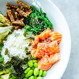 Image of a poke bowl