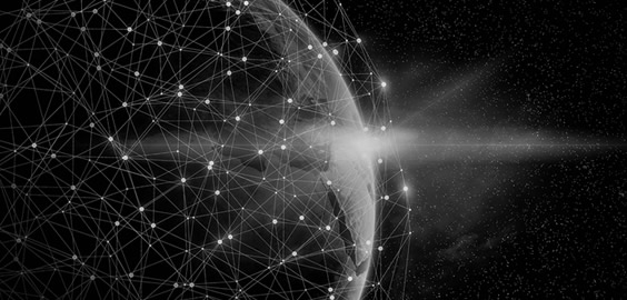 a close up of a light house at night