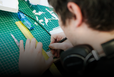 student cutting material