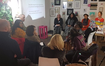 Caption:(Multi)Cultural Heritage workshop 3 on Impacting. Darius Setsoafia photo