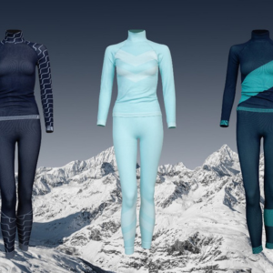 Caption: Sloobie Skiwear founded by Renee Fraser Shepherd