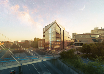 Caption:North East Space Skills and Technology Centre - initial artist's impression