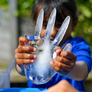 Caption: The Play, Be, C resource is themed around careers such as pharmacist, glaciologist and marine engineer.