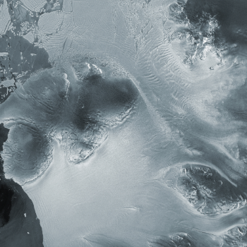 Caption: Dotson Ice Shelf imaged by Sentinel
