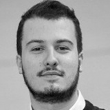 a man looking at the camera