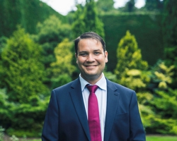 a man wearing a suit and tie