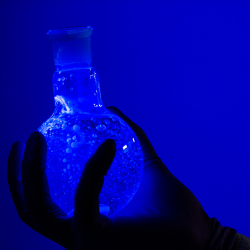 Generic image of science beaker with liquid inside it.