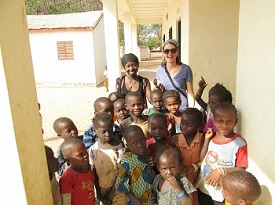a group of people posing for the camera